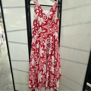 Antica Sartorial Floral Midi Dress L/XL